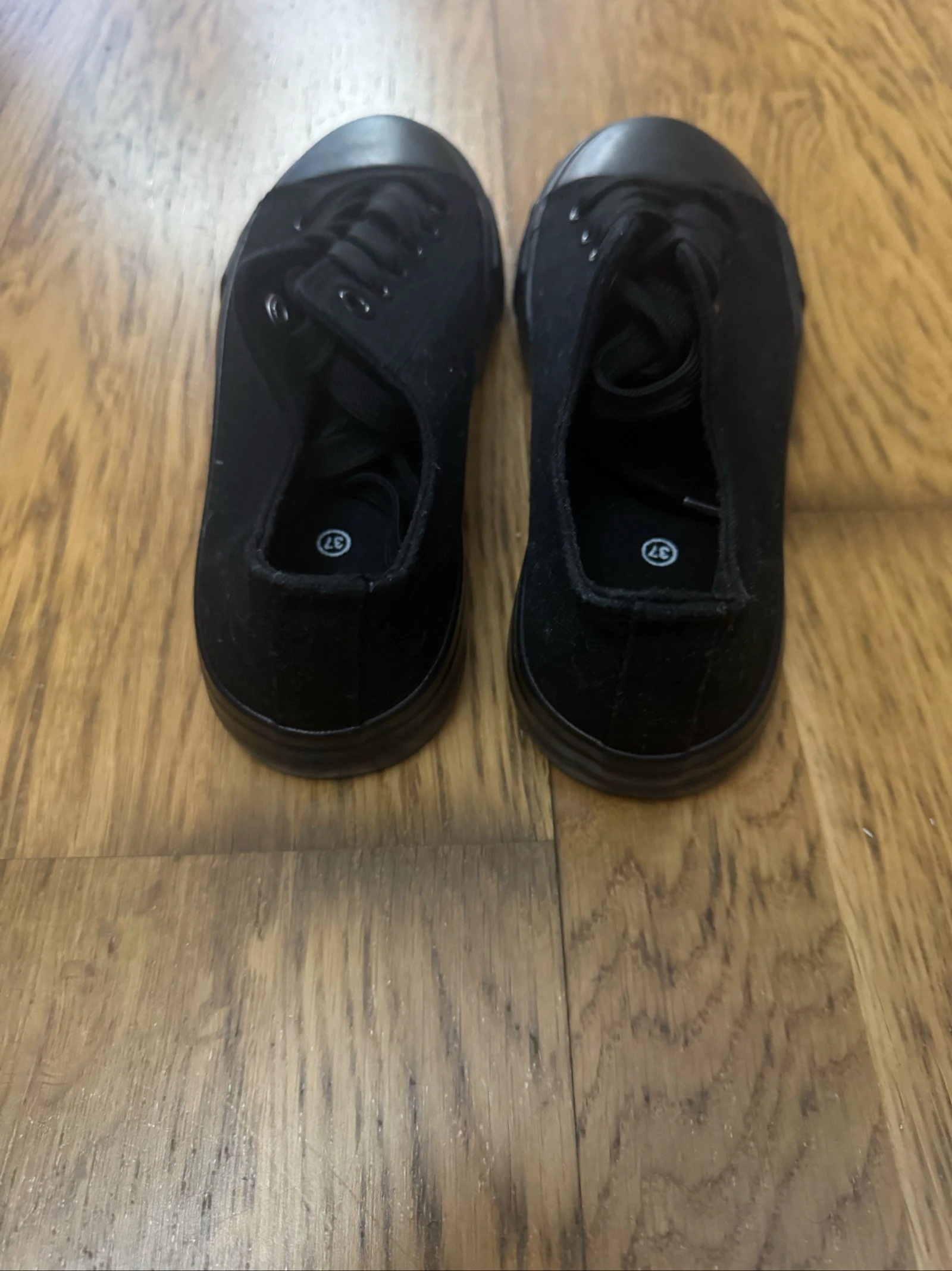 Tênis pretos estilo Converse – photo 6